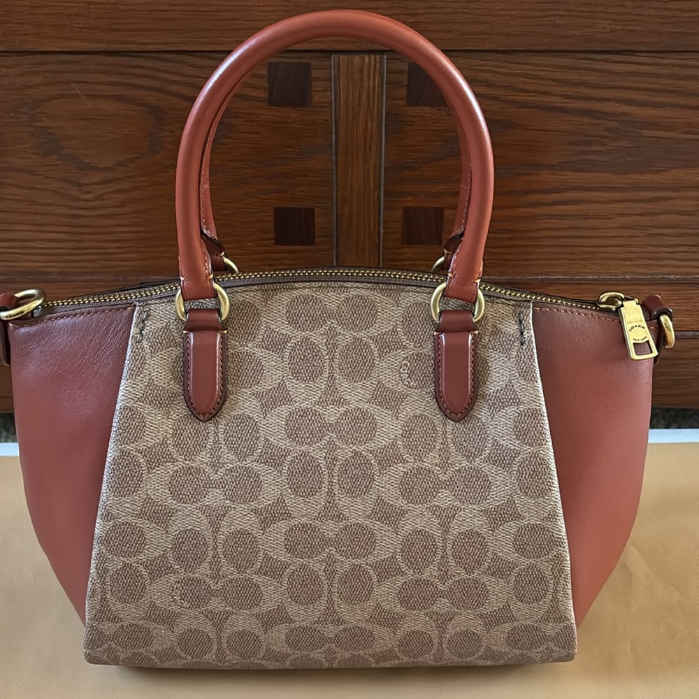 Coach Prairie Satchel In Signature Canvas - Picture 2 of 7